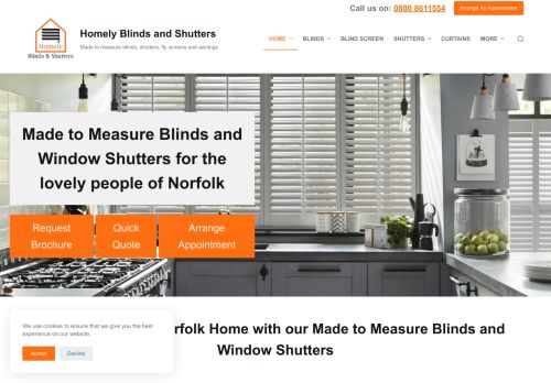 www.homelyblindsandshutters.co.uk