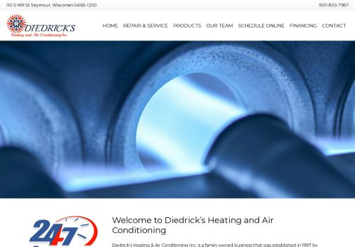 diedricksheatingandair.com