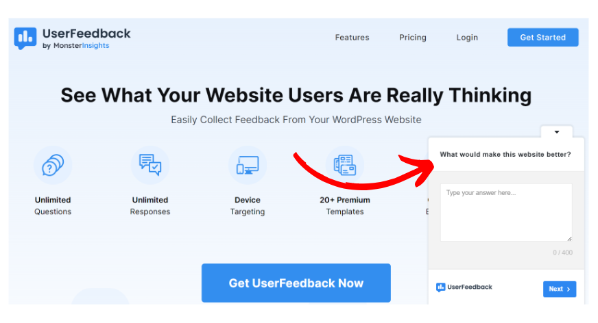 Use drag and drop builder to create online surveys