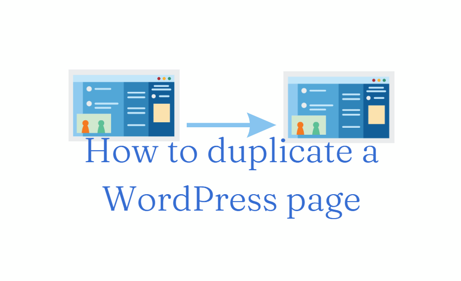 Duplicate page in WordPress