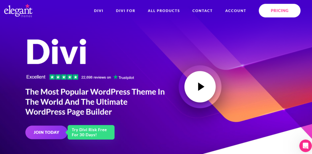 Divi coming soon landing page builder