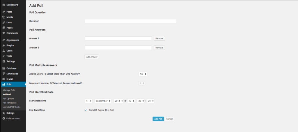 The best survey plugin for free 
