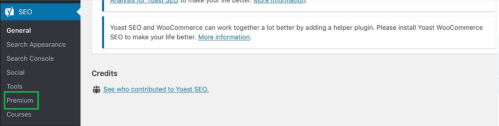 Yoast Premium SEO plugins offer support